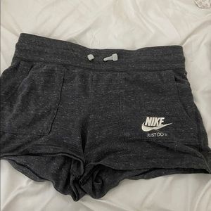 Grey Nike cotton shorts